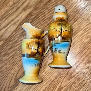 Vintage Noritake Tree In The Meadow Cream Powder Sugar‎ Shaker Muffineer